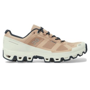 On Cloudventure Waterproof 2 Kahverengi Pembe Lacivert | SN-ON28764
