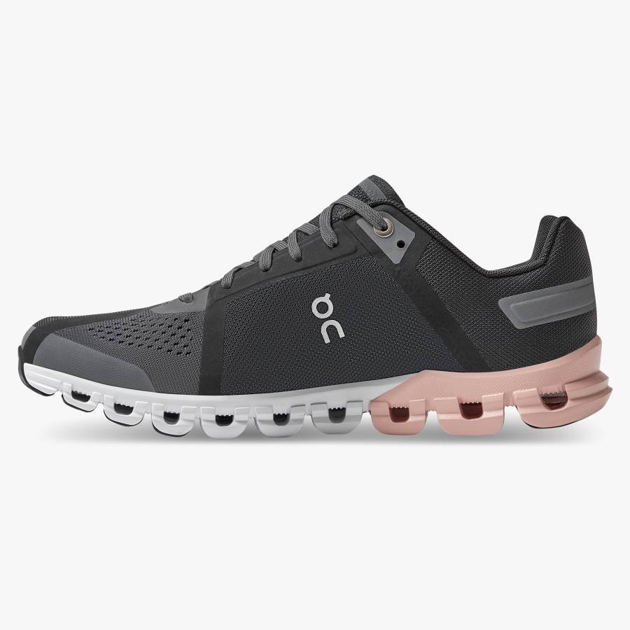 On Cloudflow Wide Siyah Pembe | SN-ON28466