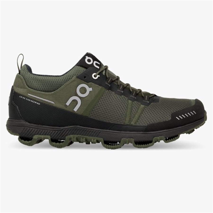 On Cloudventure Midtop Koyu Yeşil Gri | SN-ON28440